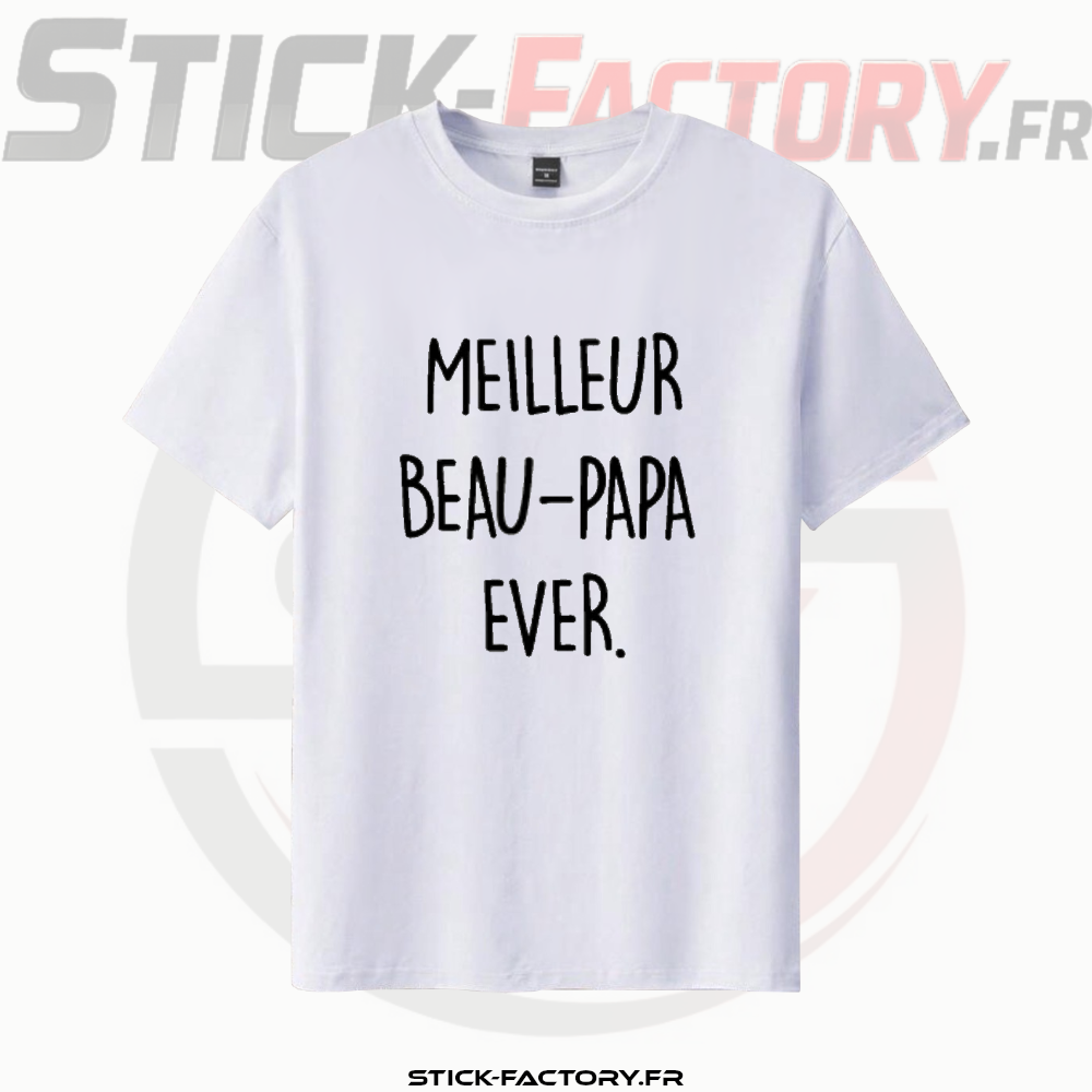 T-shirt Meilleur Beau Papa Stick-Factory