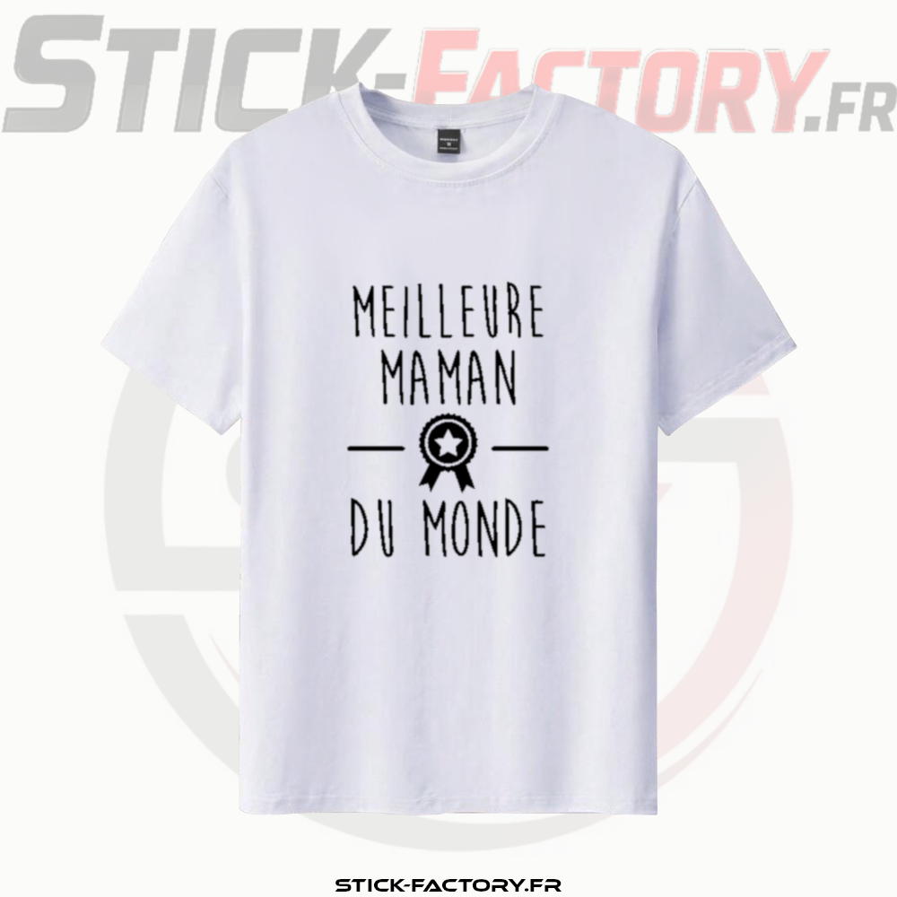 T-shirt Meilleure Maman Stick-Factory