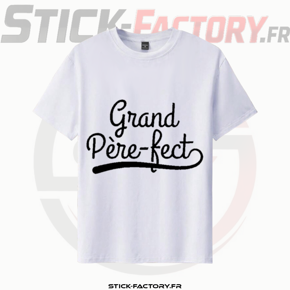 T-shirt Grand Père-Fect Stick-Factory