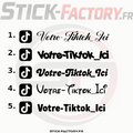 Sticker Tiktok Personnalisé Stick-Factory