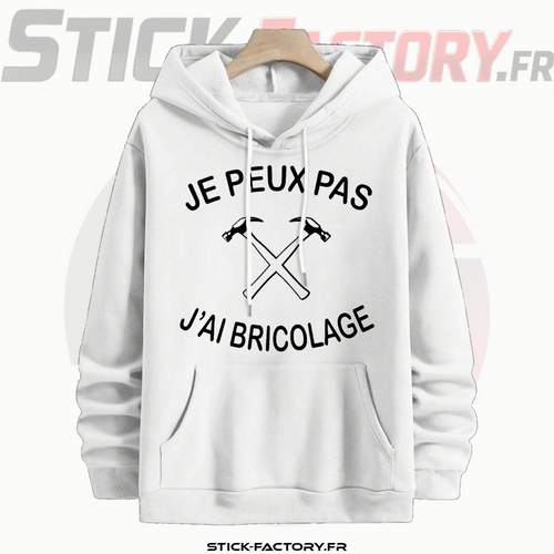 Pull Enfant Je Peux Pas J'ai Bricolage Stick-Factory