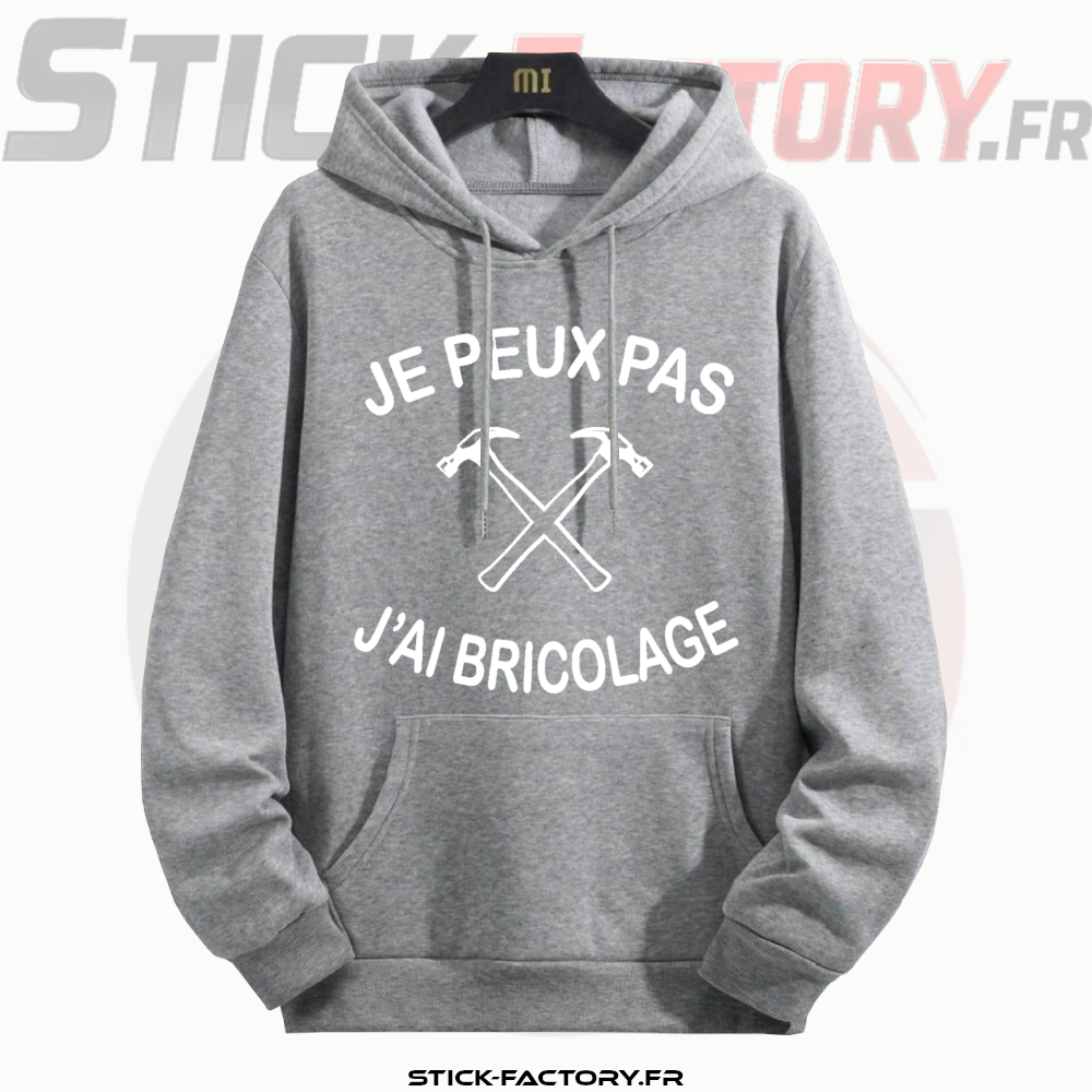 Pull Enfant Je Peux Pas J'ai Bricolage Stick-Factory