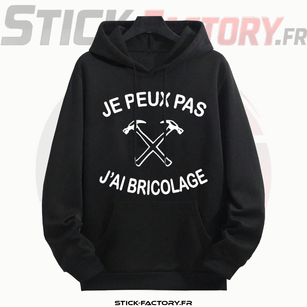 Pull Enfant Je Peux Pas J'ai Bricolage Stick-Factory